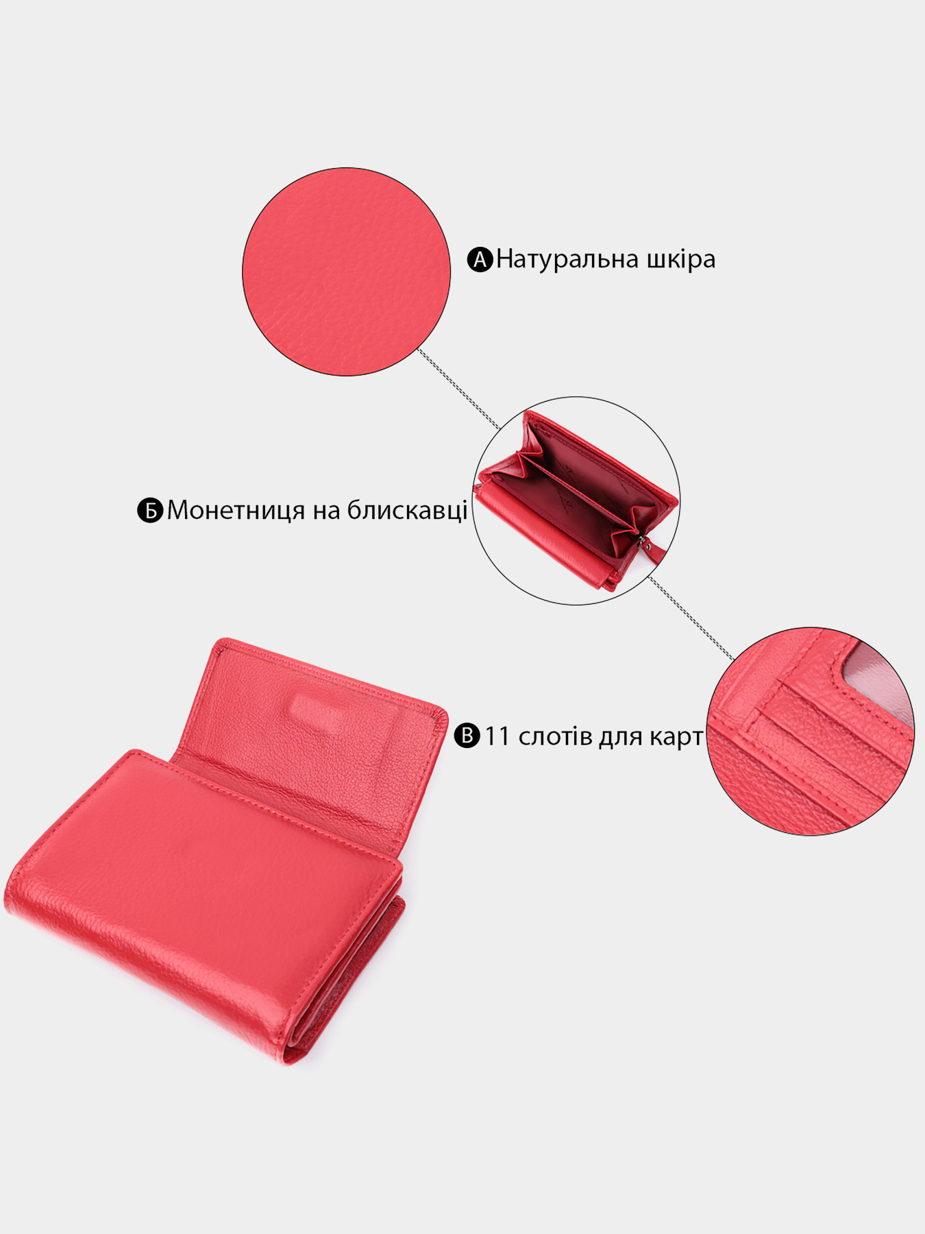 Гаманець ST Leather Accessories модель bag24_22739 Фото