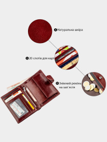 Кошелек Boston Leather Accessories модель bag24_18818 Фото