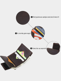 Портмоне Grande Pelle модель bag24_11151 Фото