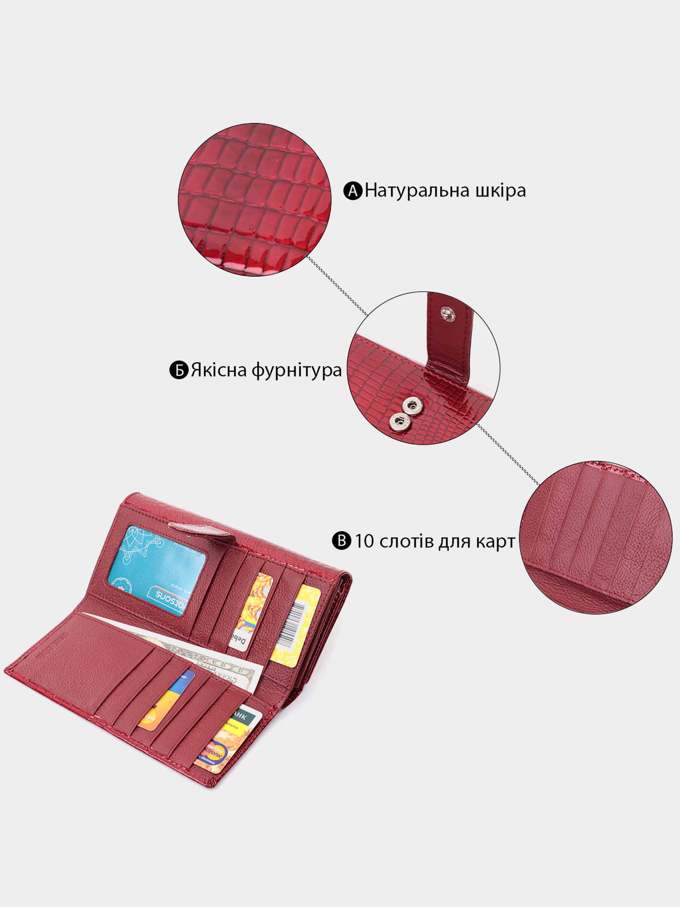 Гаманець ST Leather Accessories модель bag24_22682 Фото