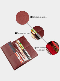 Кошелек ST Leather Accessories модель bag24_18877 Фото