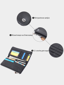 Кошелек ST Leather Accessories модель bag24_22743 Фото