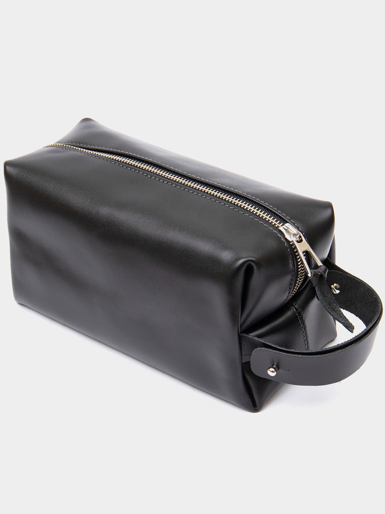 Мужской кожаный несессер GRANDE PELLE  Черный Grande Pelle модель bag24_11417 Фото