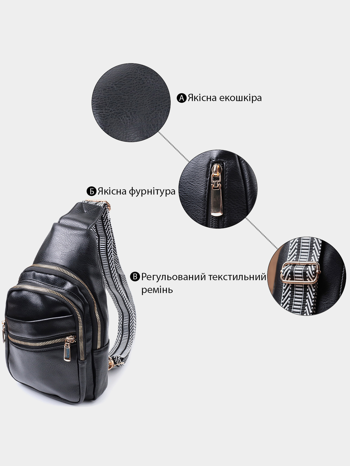 Кросс-боди Vintage модель bag24_22759 Фото