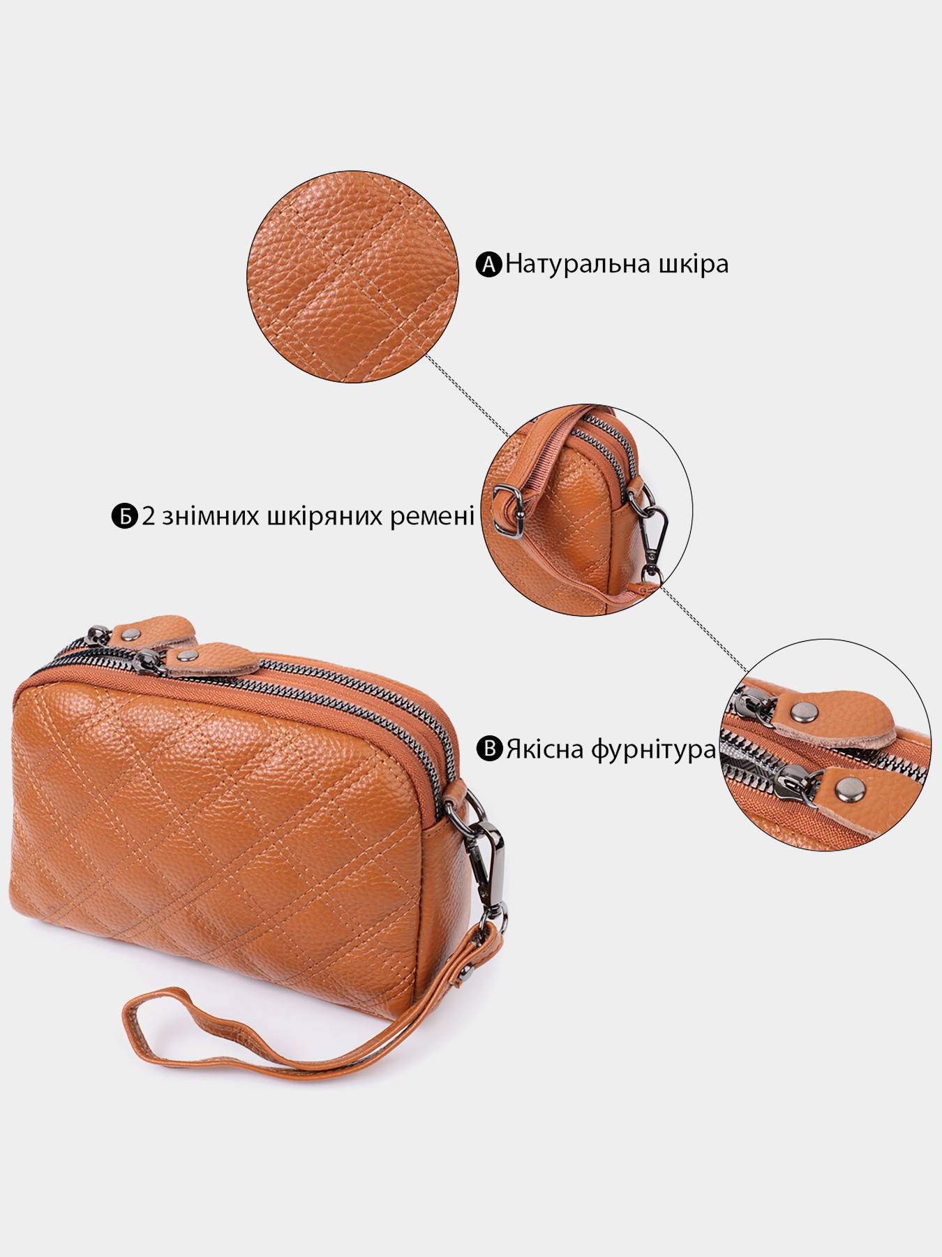 Кросс-боди Vintage модель bag24_22809 Фото