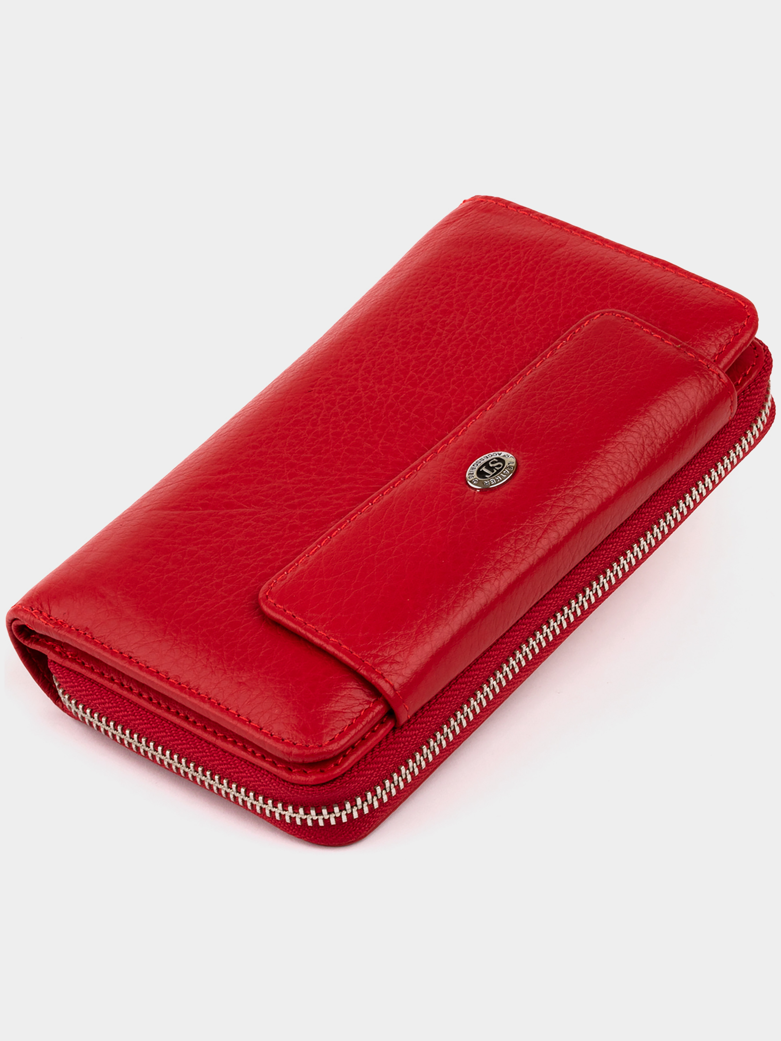 ST Leather Accessories Гаманець (bag24_19343) Жіноче колір - Червоний матеріал - Шкіра ST Leather Accessories - купити в Україні