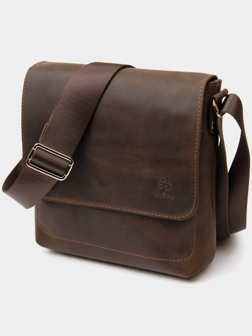 Мессенджер Grande Pelle модель bag24_11432 Фото