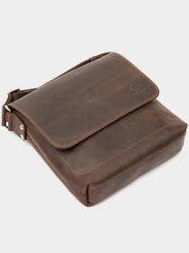 Мессенджер Grande Pelle модель bag24_11432 Фото