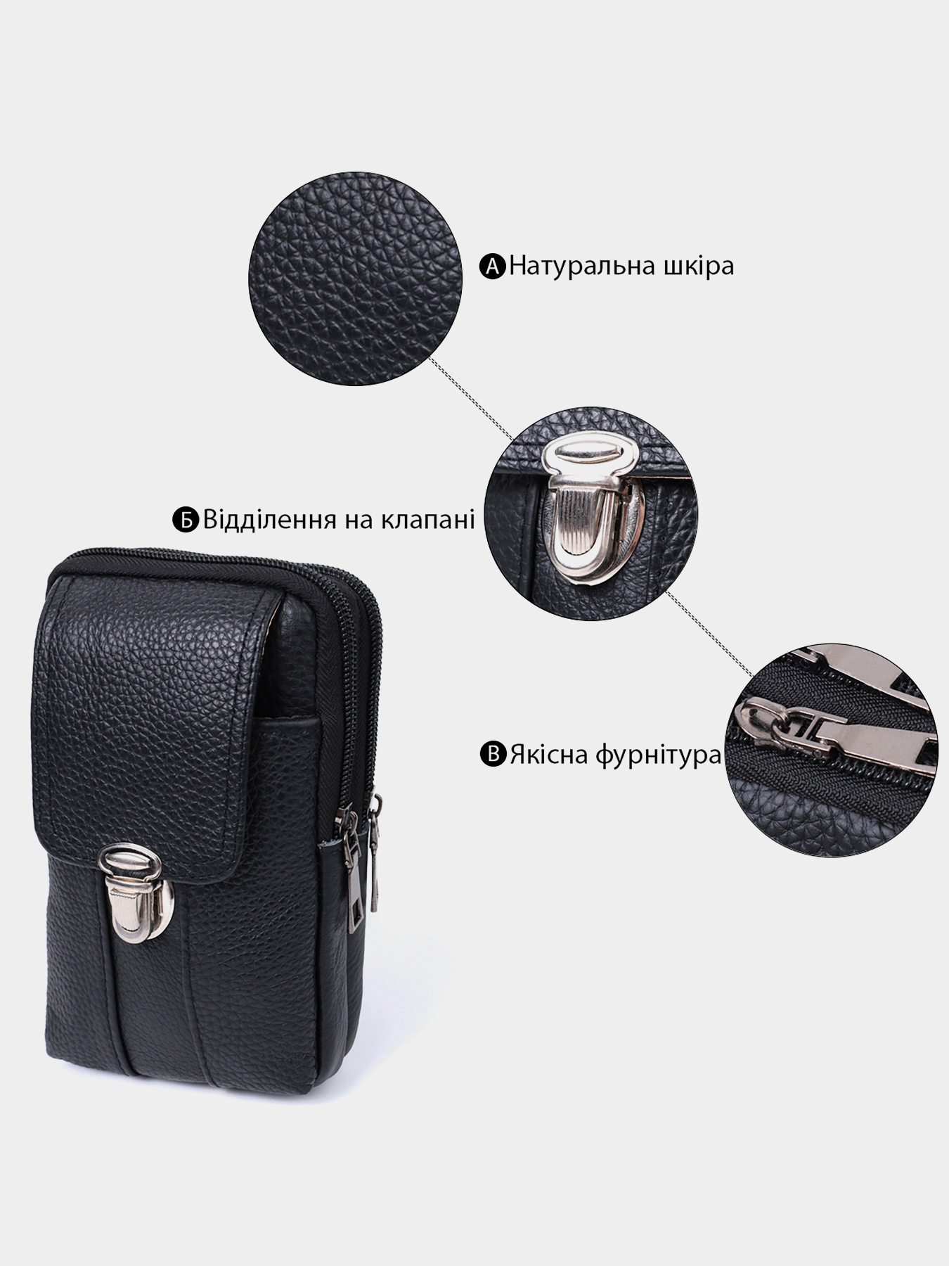 Поясна сумка Vintage модель bag24_22736 Фото