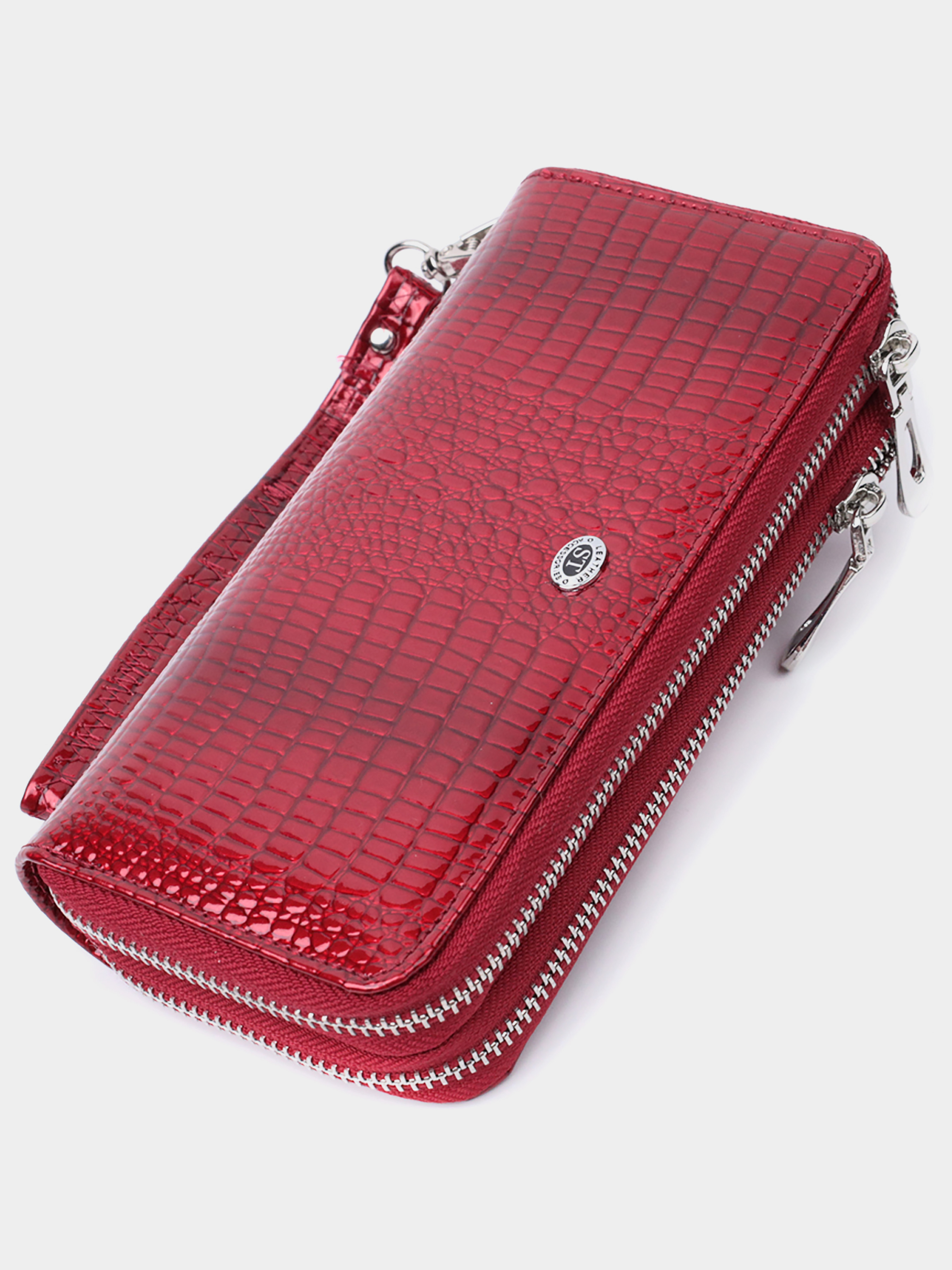 ST Leather Accessories Клатч (bag24_22692) Жіноче колір - Червоний матеріал - Шкіра ST Leather Accessories - купити в Україні