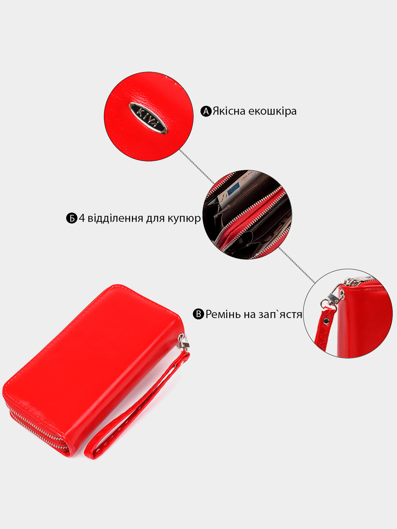 Гаманець Kivi модель bag24_19055 Фото