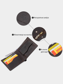 Портмоне Grande Pelle модель bag24_11553 Фото