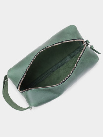 Кожаная Органайзер-косметичка унисекс GRANDE PELLE  Зеленый Grande Pelle модель bag24_11573 Фото