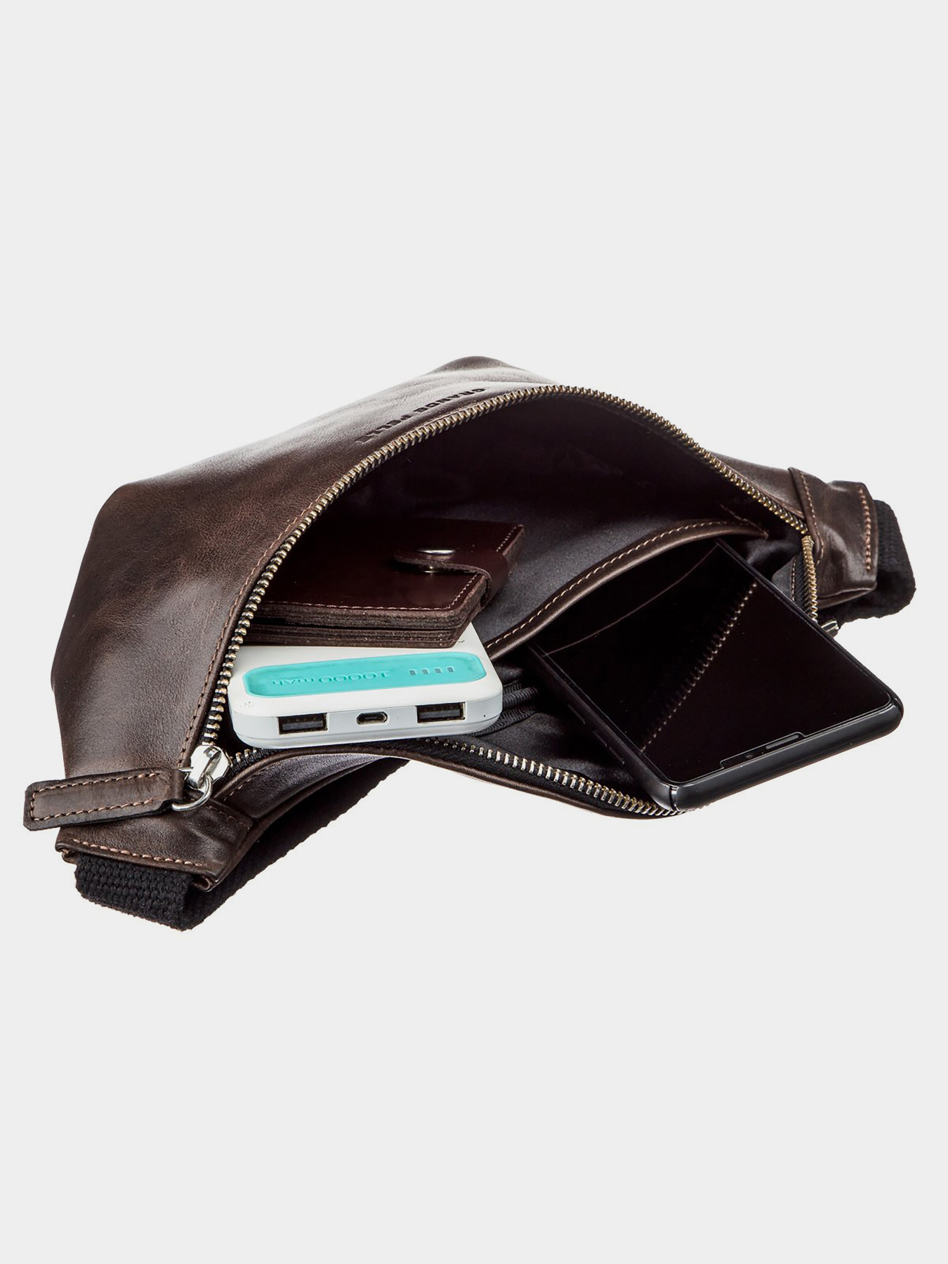 Поясная сумка Grande Pelle модель bag24_11143 Фото