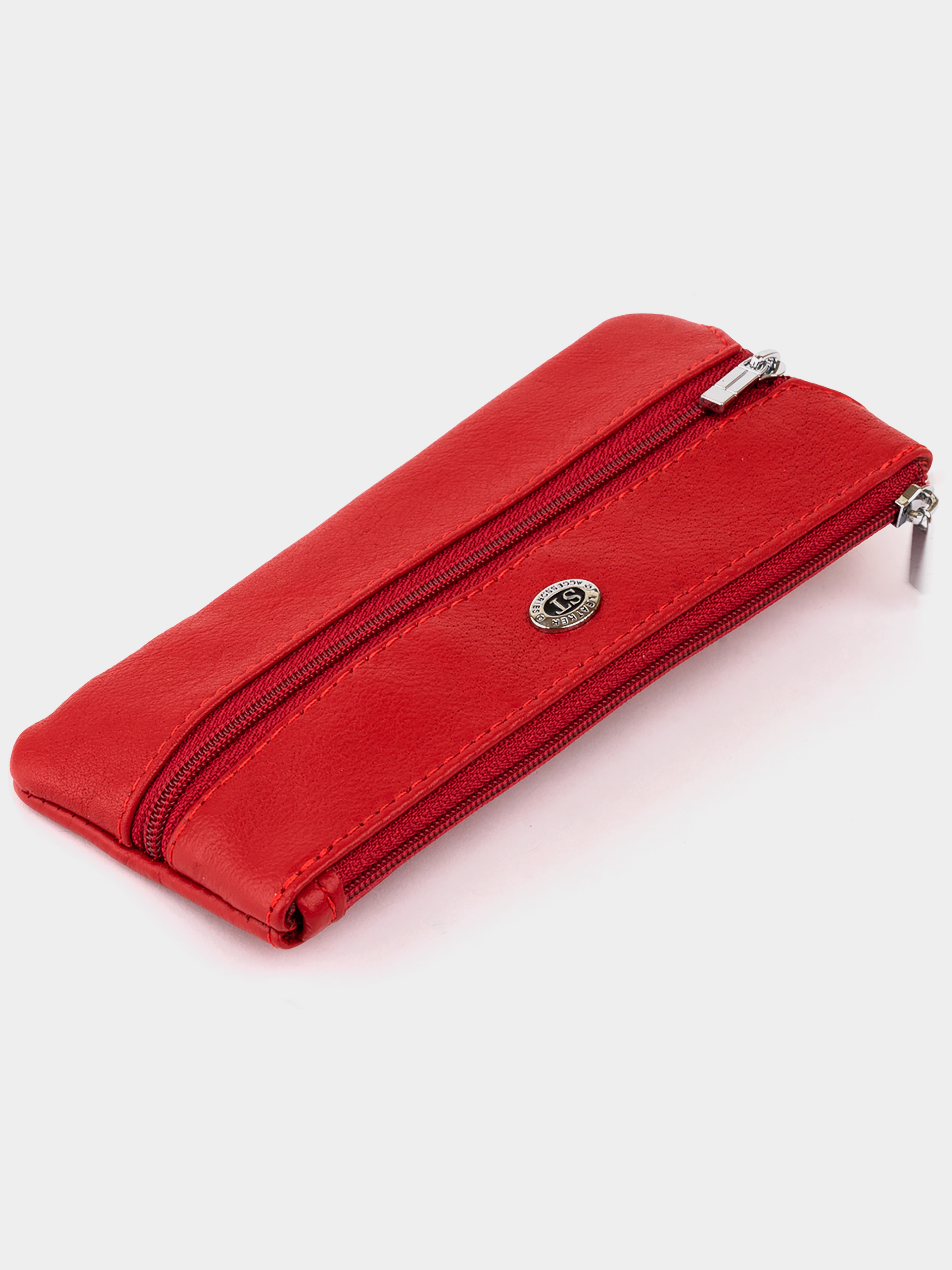 ST Leather Accessories Ключниця (bag24_19347) Жіноче колір - Червоний матеріал - Шкіра