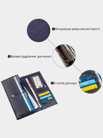 Гаманець ST Leather Accessories модель bag24_18895 Фото