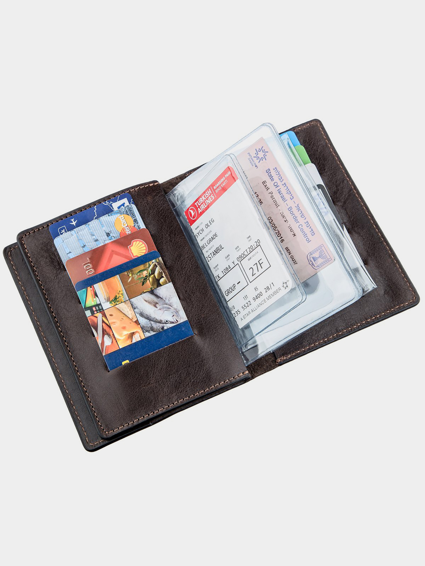 Обложка для документов Grande Pelle модель bag24_11191 Фото