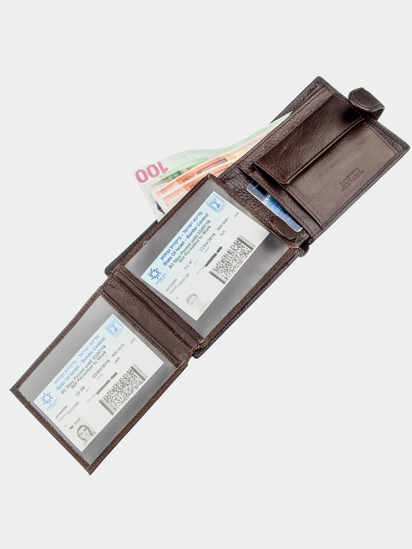 Кошелек Boston Leather Accessories модель bag24_18819 Фото