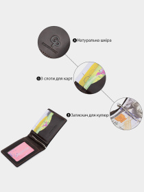 Портмоне Grande Pelle модель bag24_11543 Фото