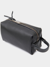 Кожаная Органайзер-косметичка для мужчин GRANDE PELLE  Черный Grande Pelle модель bag24_11507 Фото