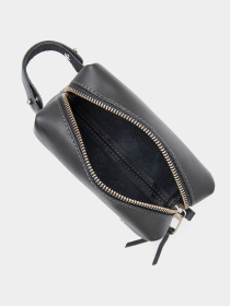 Кожаная Органайзер-косметичка для мужчин GRANDE PELLE  Черный Grande Pelle модель bag24_11507 Фото