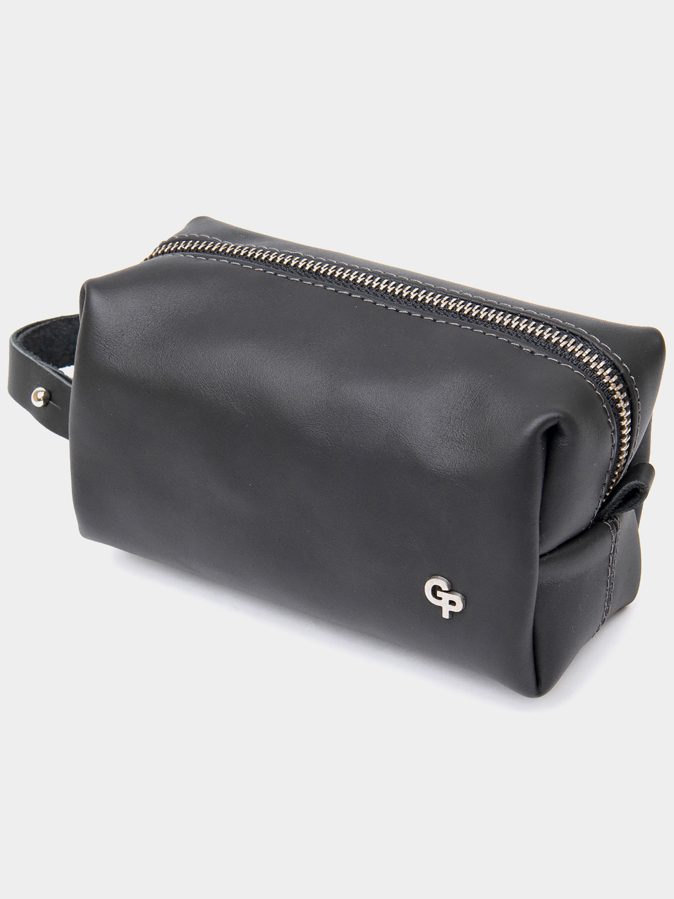 Кожаная Органайзер-косметичка для мужчин GRANDE PELLE  Черный Grande Pelle модель bag24_11507 Фото