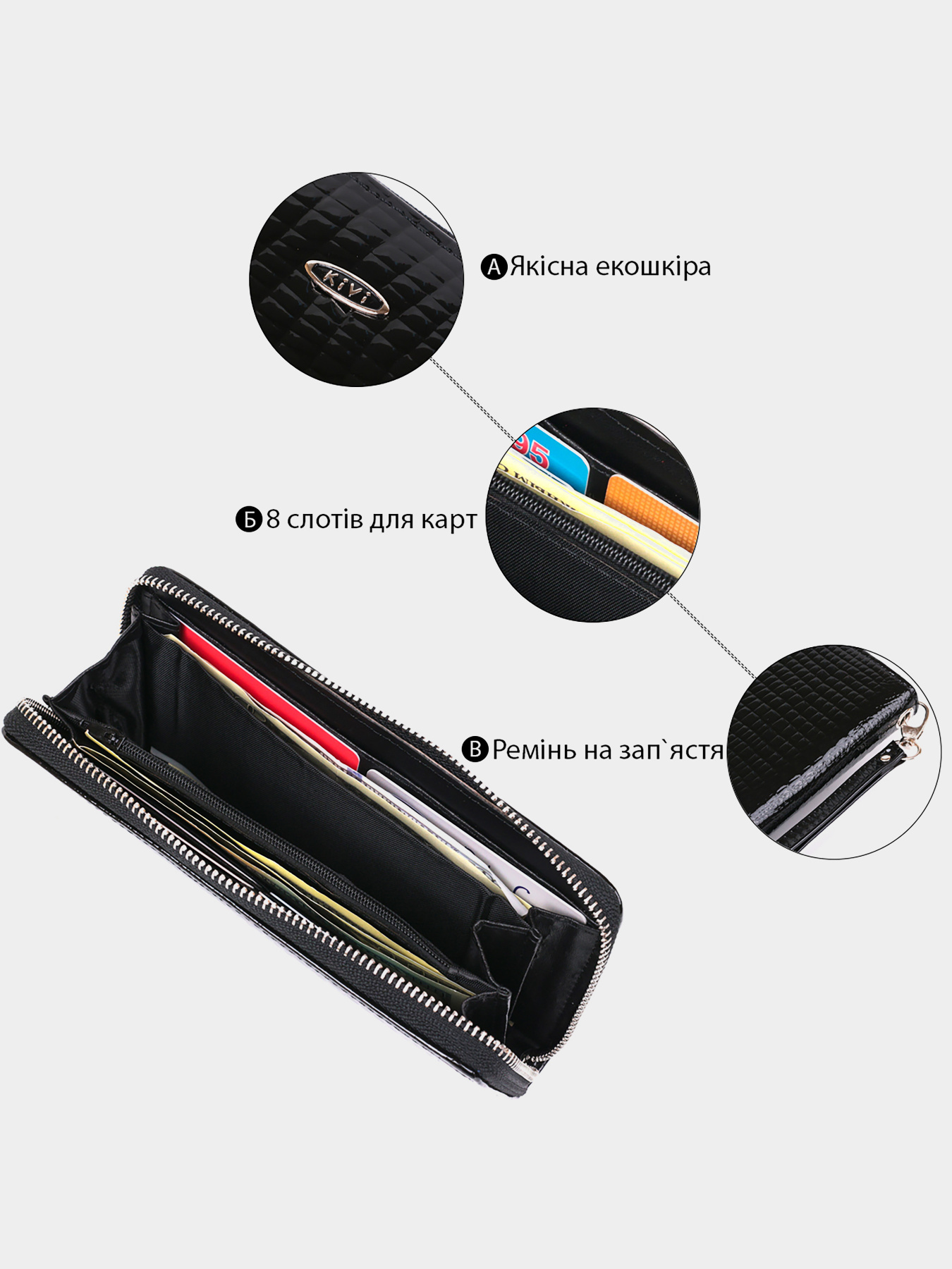 Гаманець Kivi Модель bag24_19030 Фото