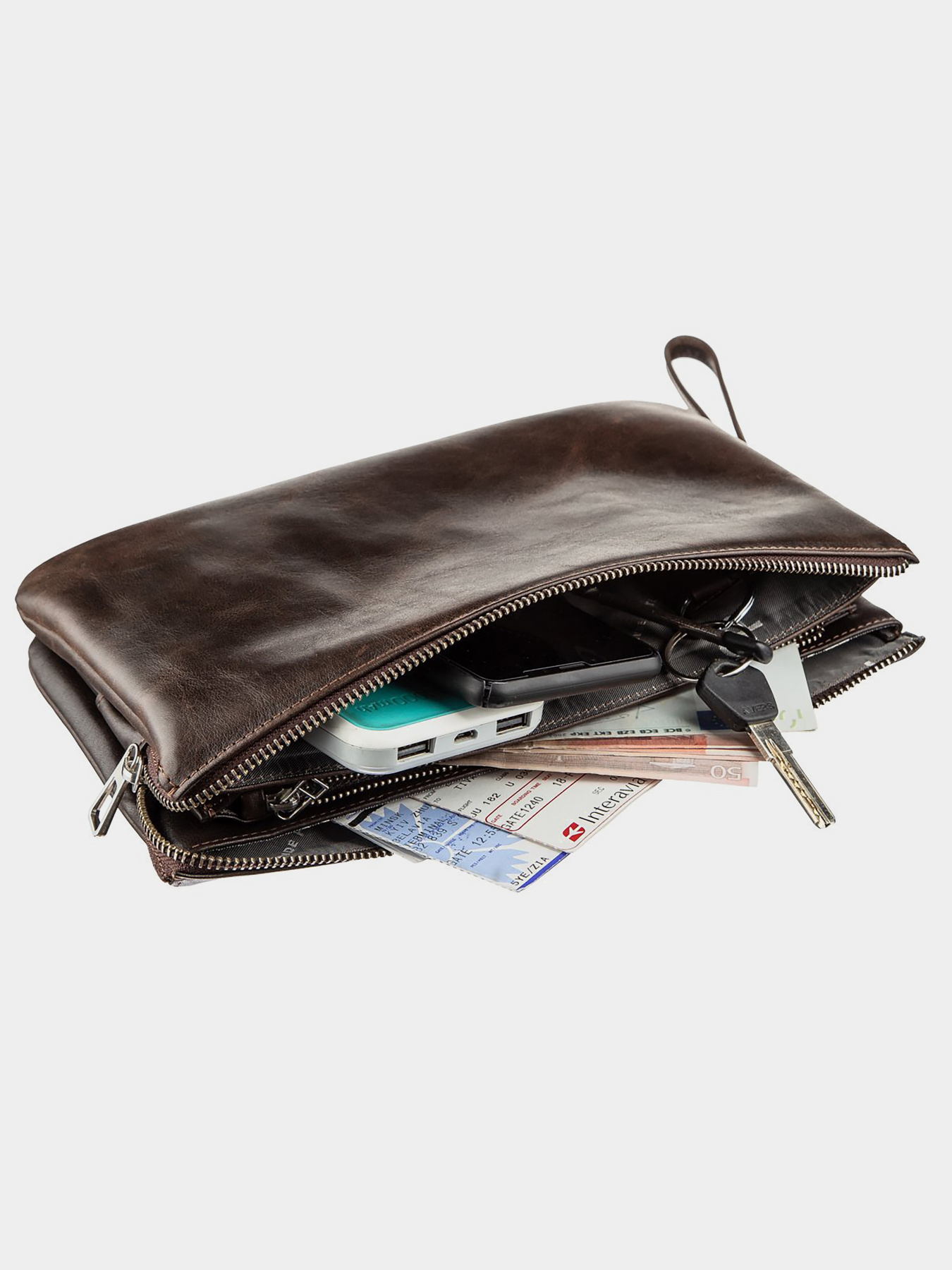 Клатч Grande Pelle модель bag24_11263 Фото