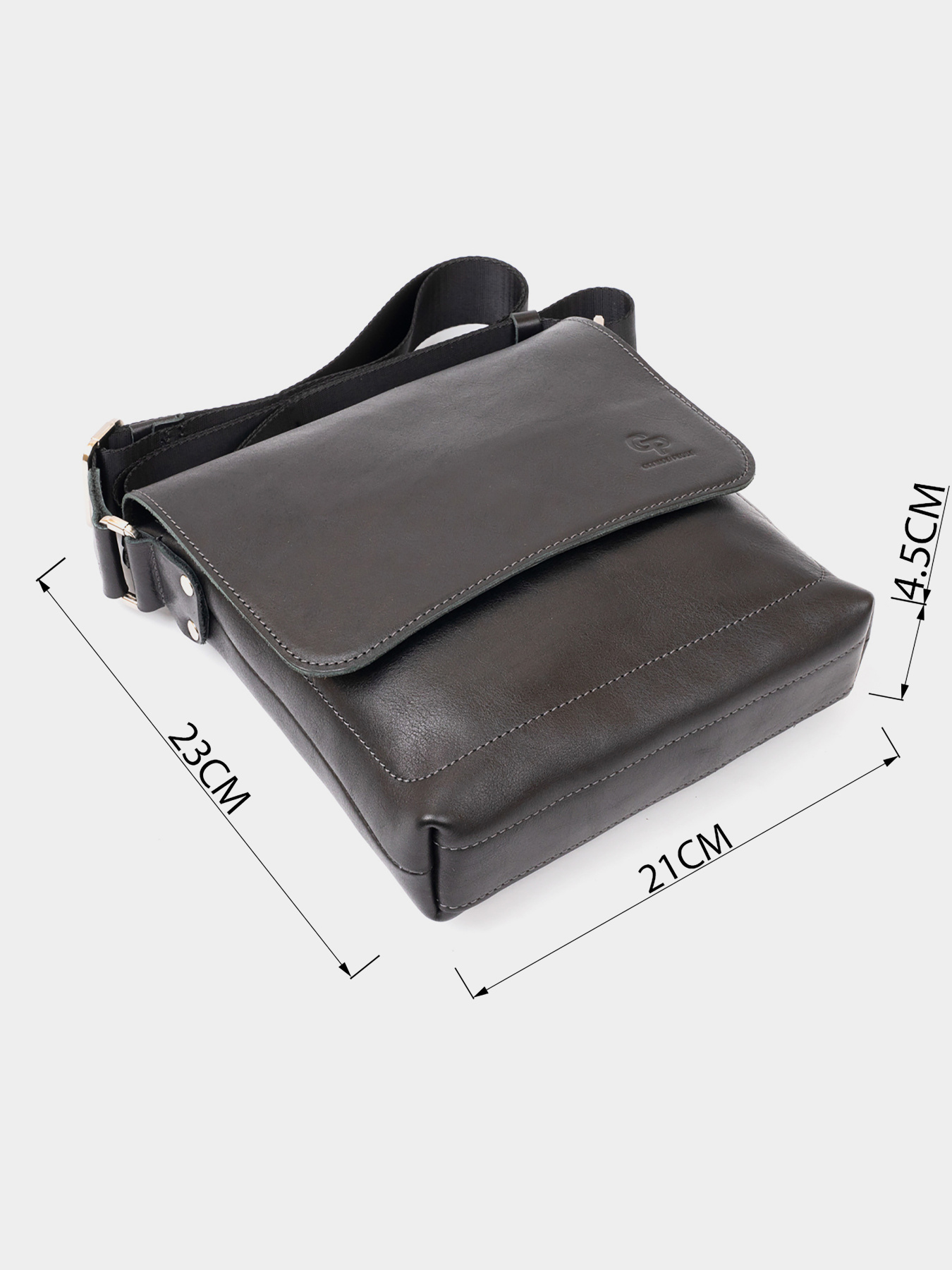 Мессенджер Grande Pelle модель bag24_11333 Фото