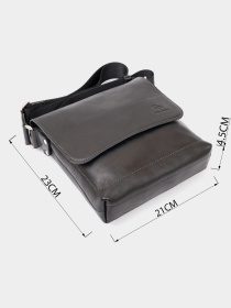 Мессенджер Grande Pelle модель bag24_11333 Фото