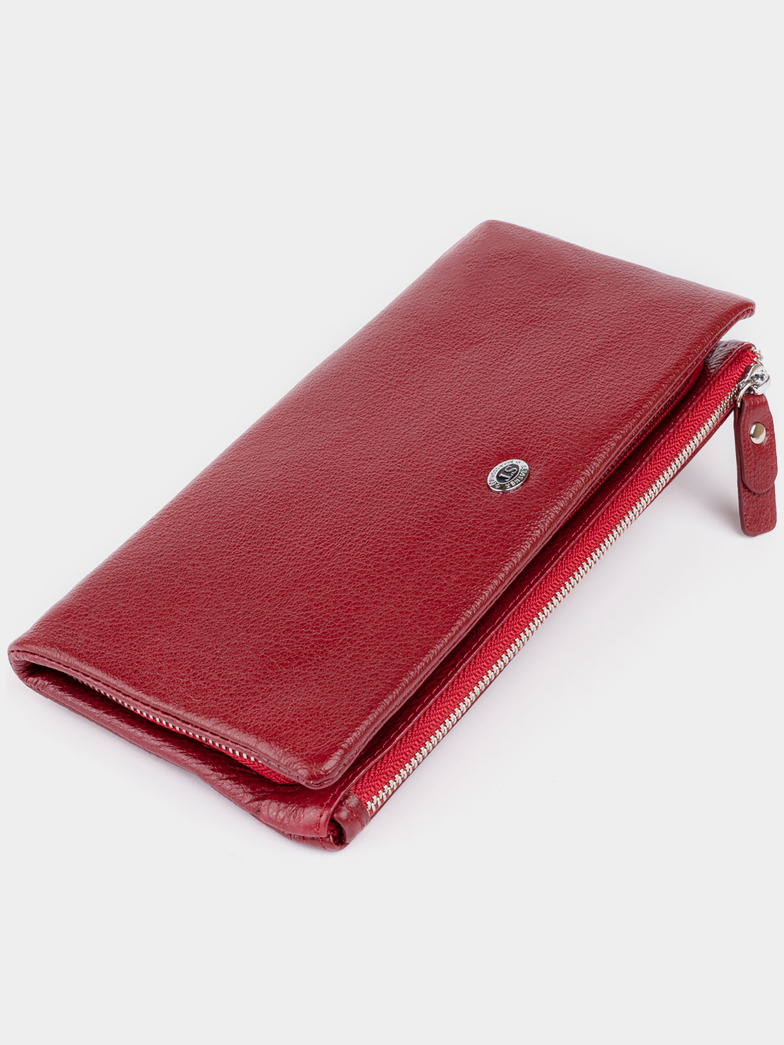 ST Leather Accessories Гаманець (bag24_19311) Жіноче колір - Бордовий матеріал - Шкіра ST Leather Accessories - купити в Україні