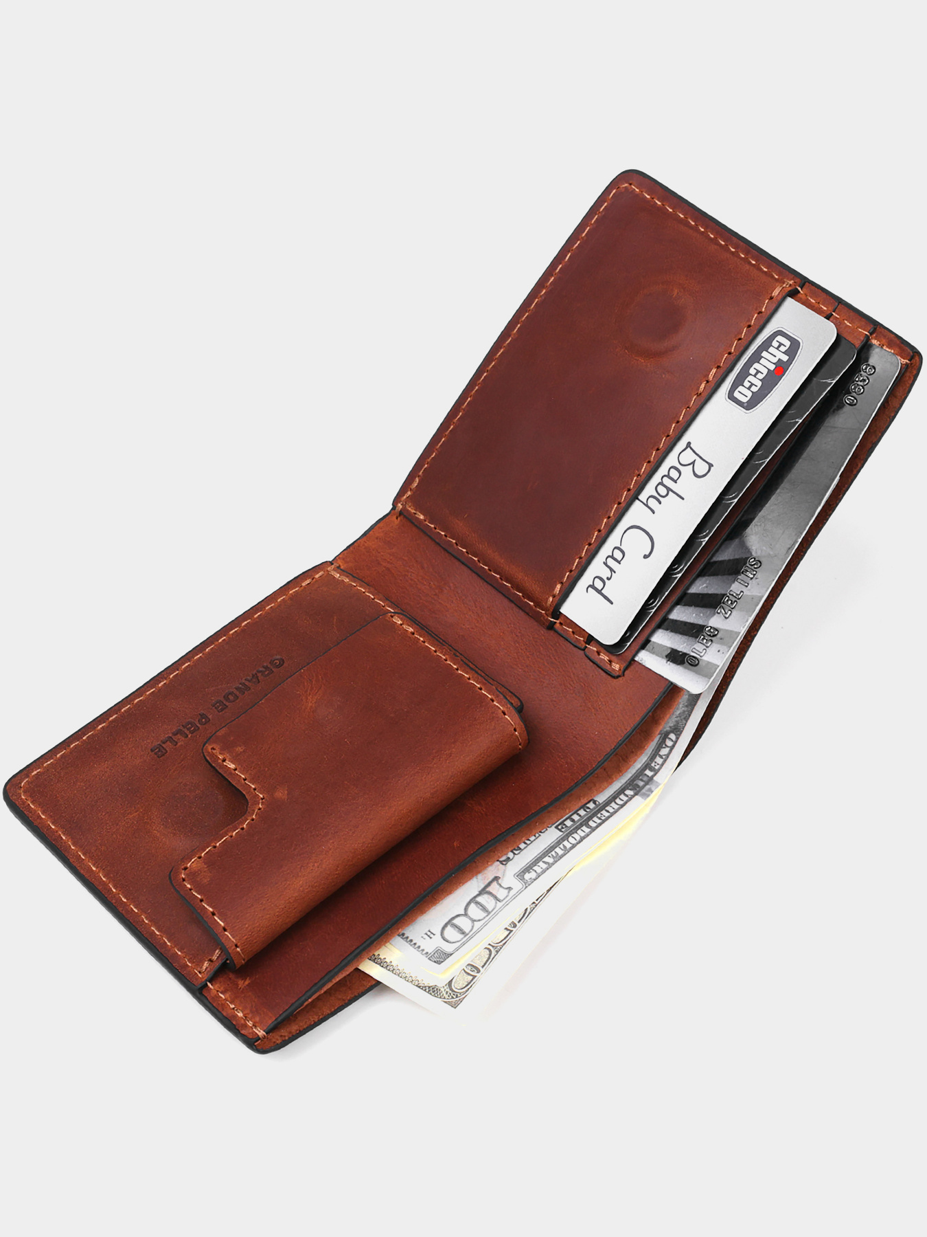 Портмоне Grande Pelle модель bag24_11236 Фото