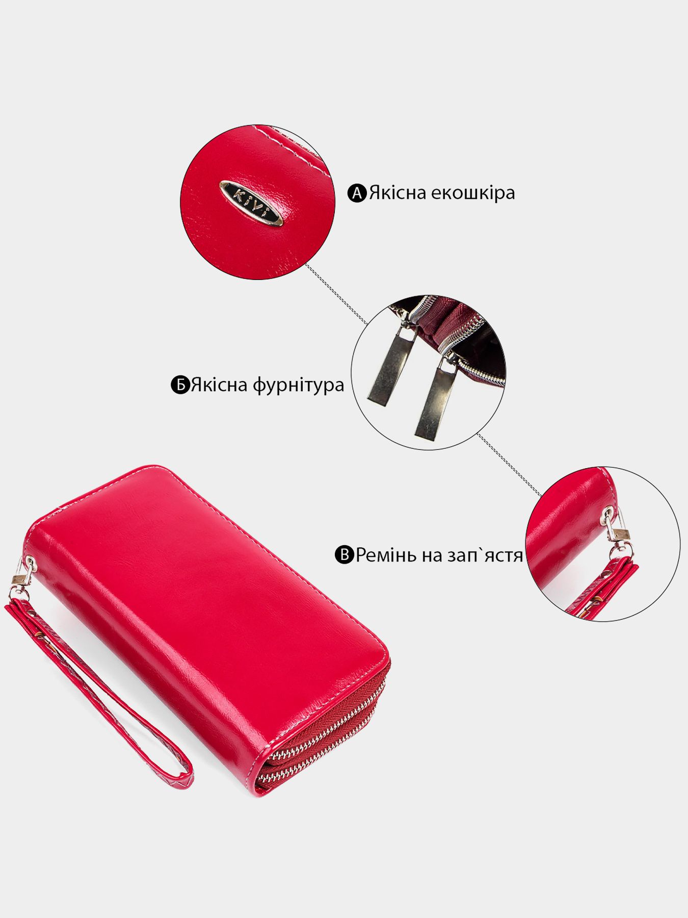 Кошелек Kivi модель bag24_19051 Фото