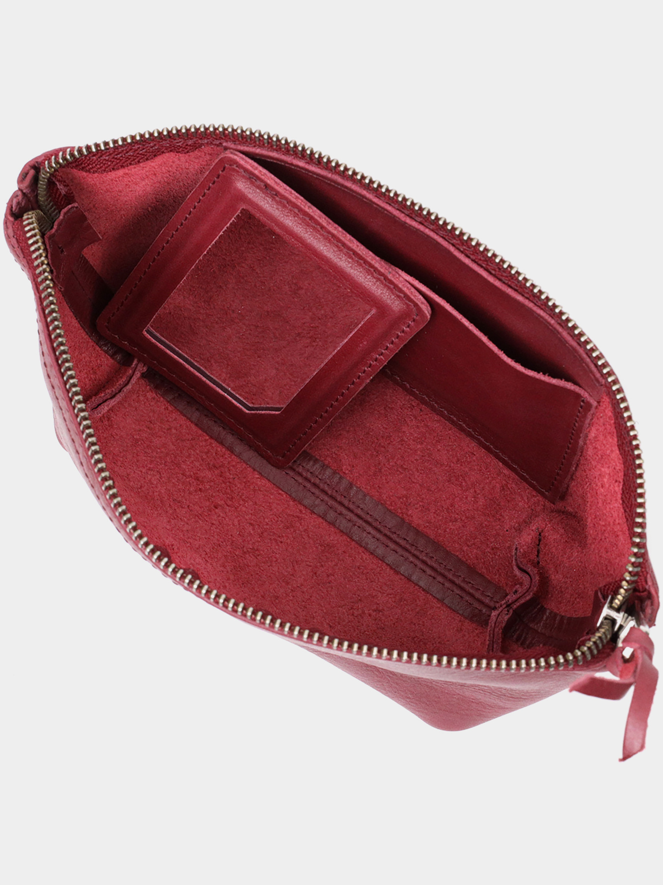 Органайзер-косметичка GRANDE PELLE  Бордовый Grande Pelle модель bag24_16792 Фото