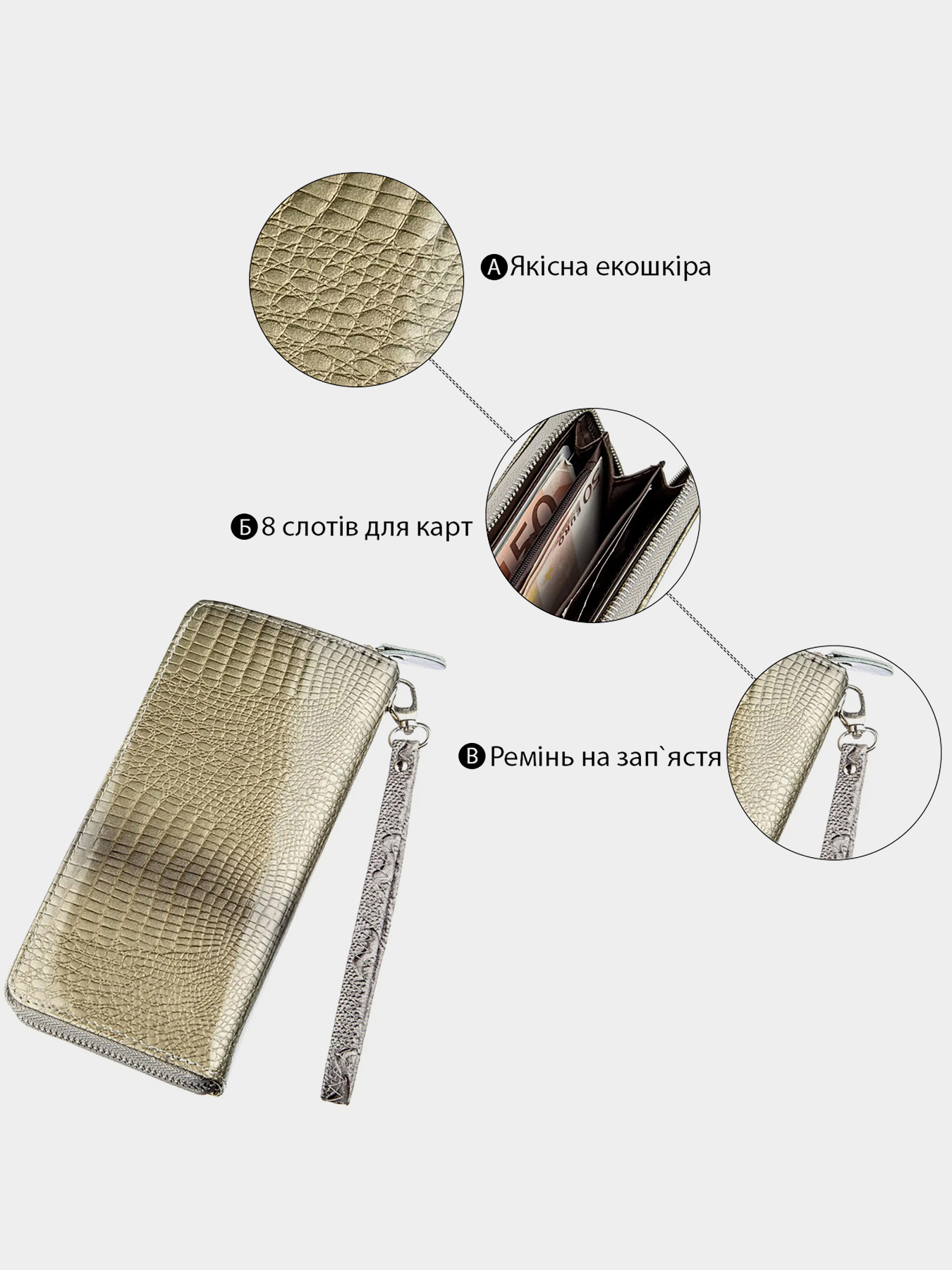 Гаманець Kivi Модель bag24_19033 Фото