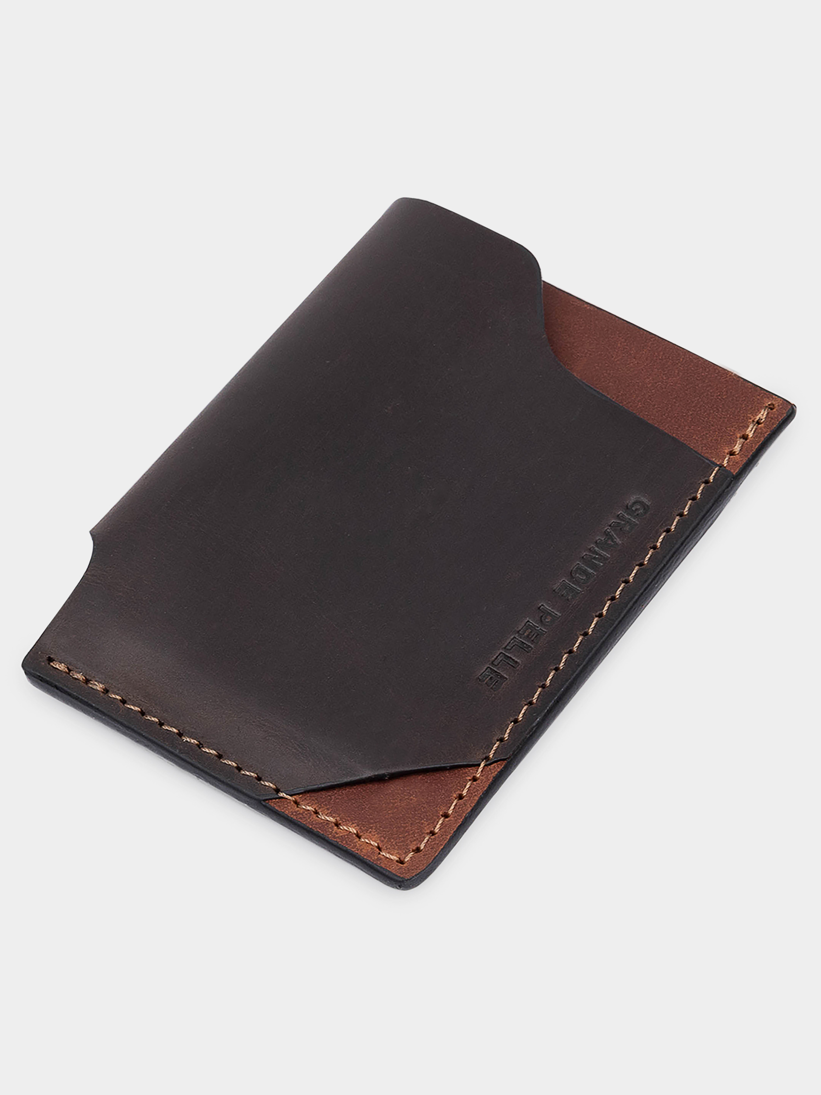Grande Pelle Візитниця (bag24_11534) Унісекс колір - Коричневий матеріал - Шкіра