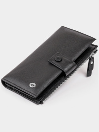 Чёрный - Кошелек ST Leather Accessories