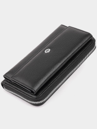 Чорний - Гаманець ST Leather Accessories