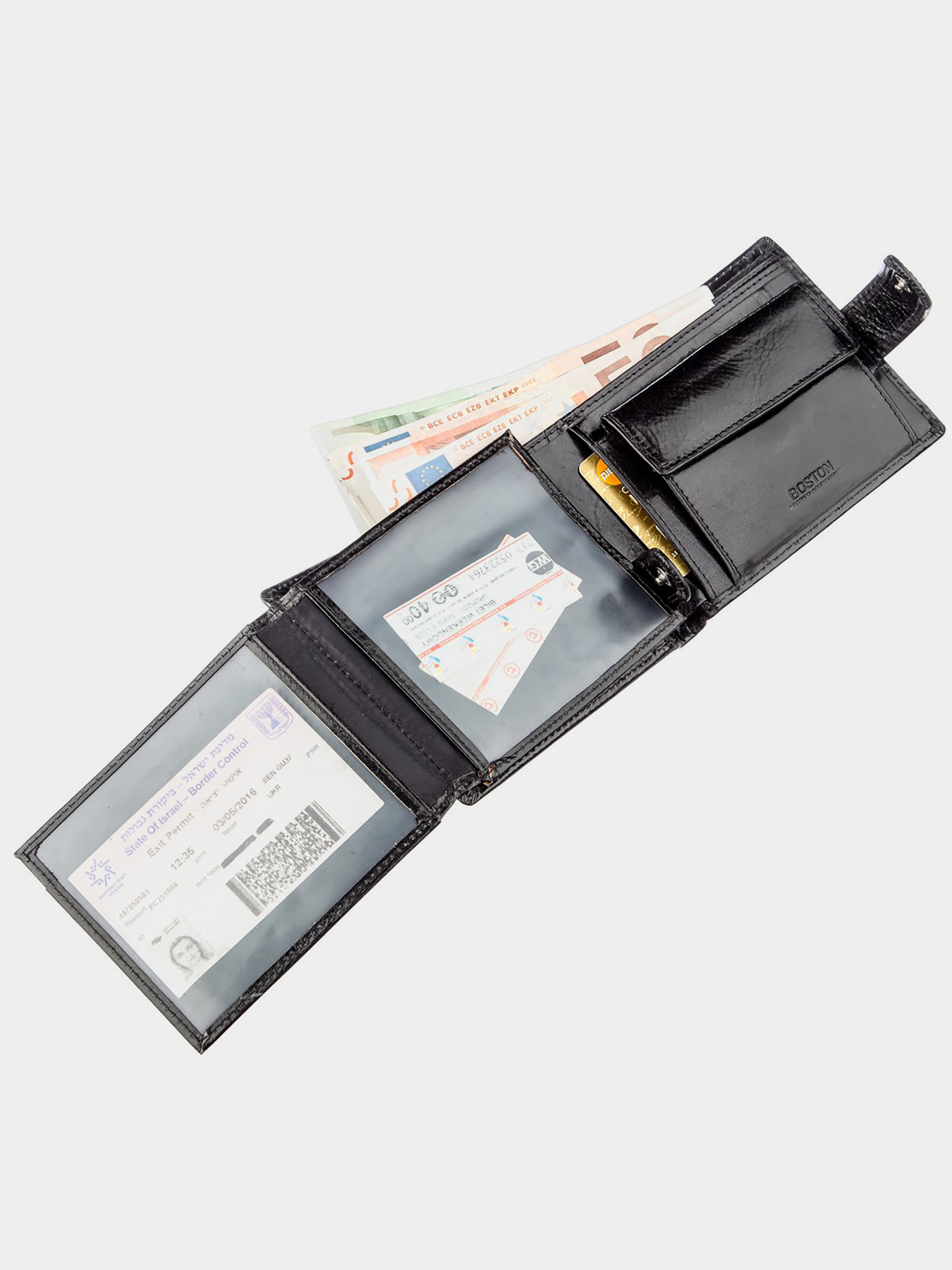 Кошелек Boston Leather Accessories модель bag24_18808 Фото