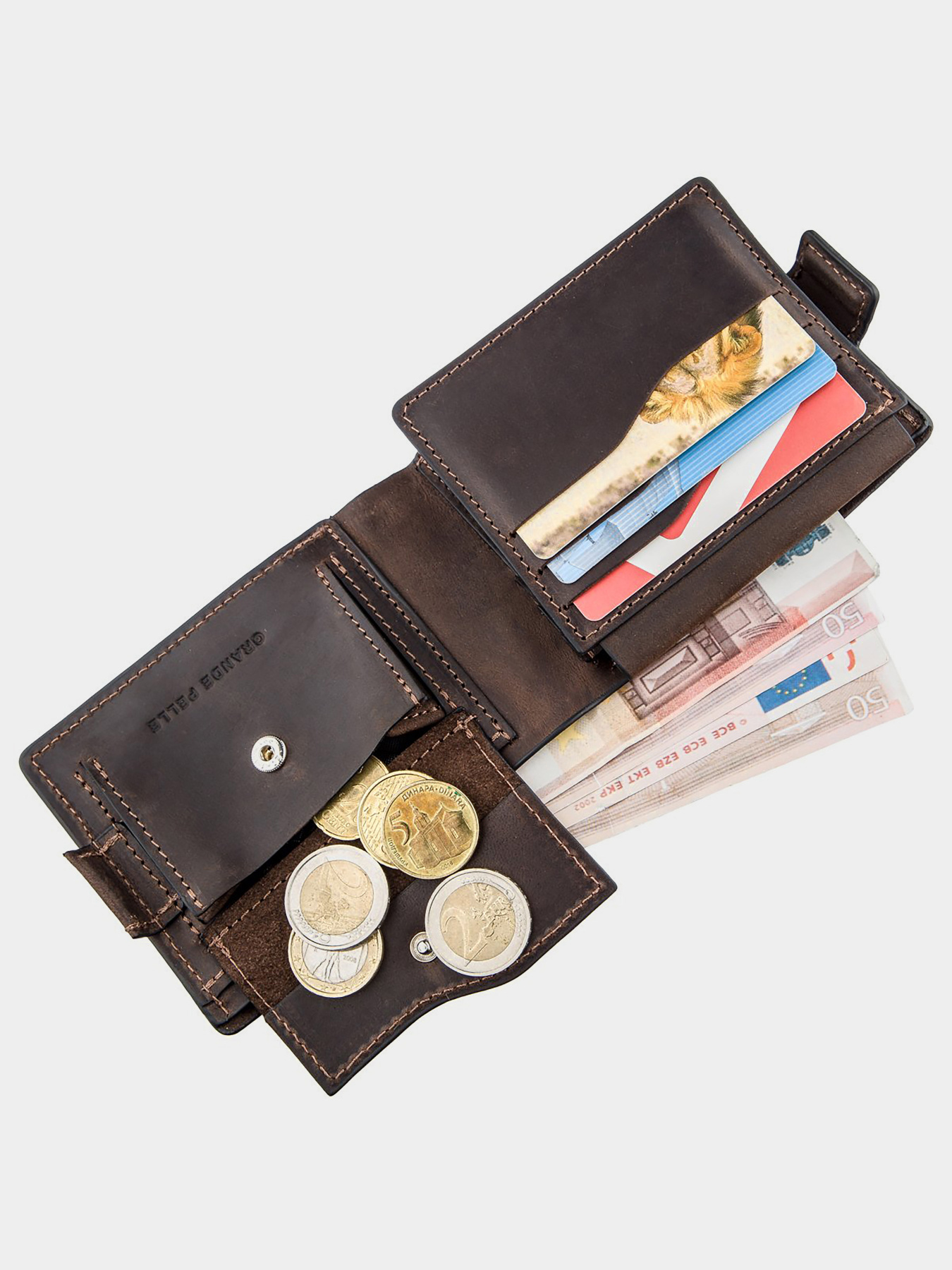 Портмоне Grande Pelle модель bag24_11218 Фото