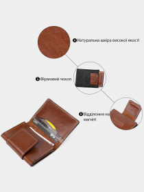 Візитниця Grande Pelle модель bag24_11411 Візитниця Grande Pelle модель bag24_11411 Фото