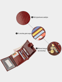 Кошелек Boston Leather Accessories модель bag24_18816 Фото