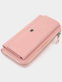 Рожевий - Гаманець ST Leather Accessories