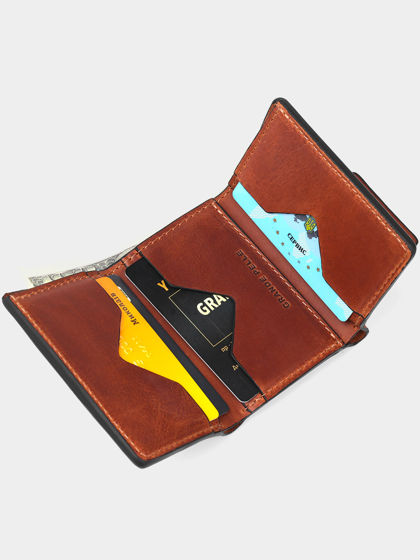 Портмоне Grande Pelle модель bag24_11205 Фото