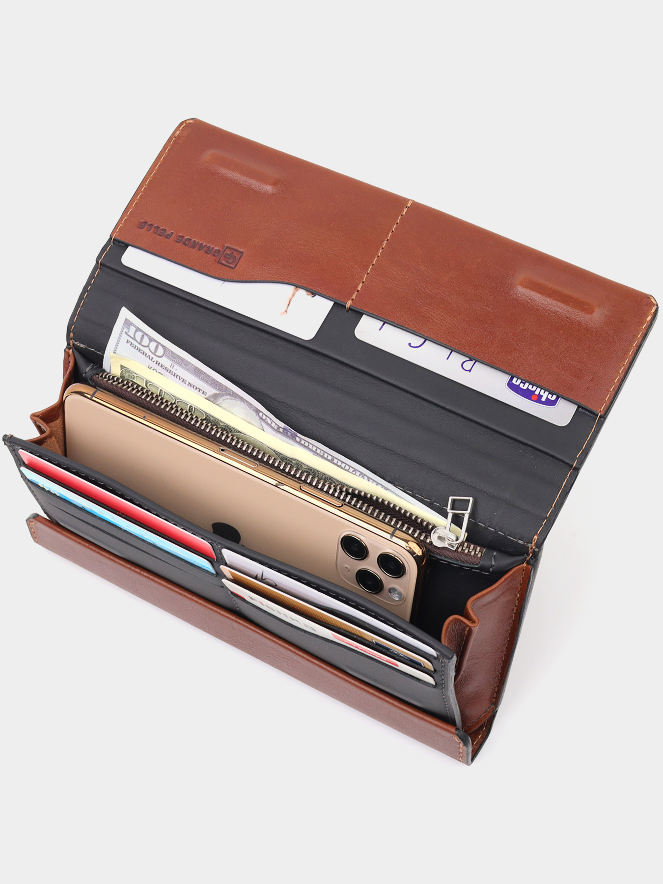 Клатч Grande Pelle модель bag24_11421 Фото