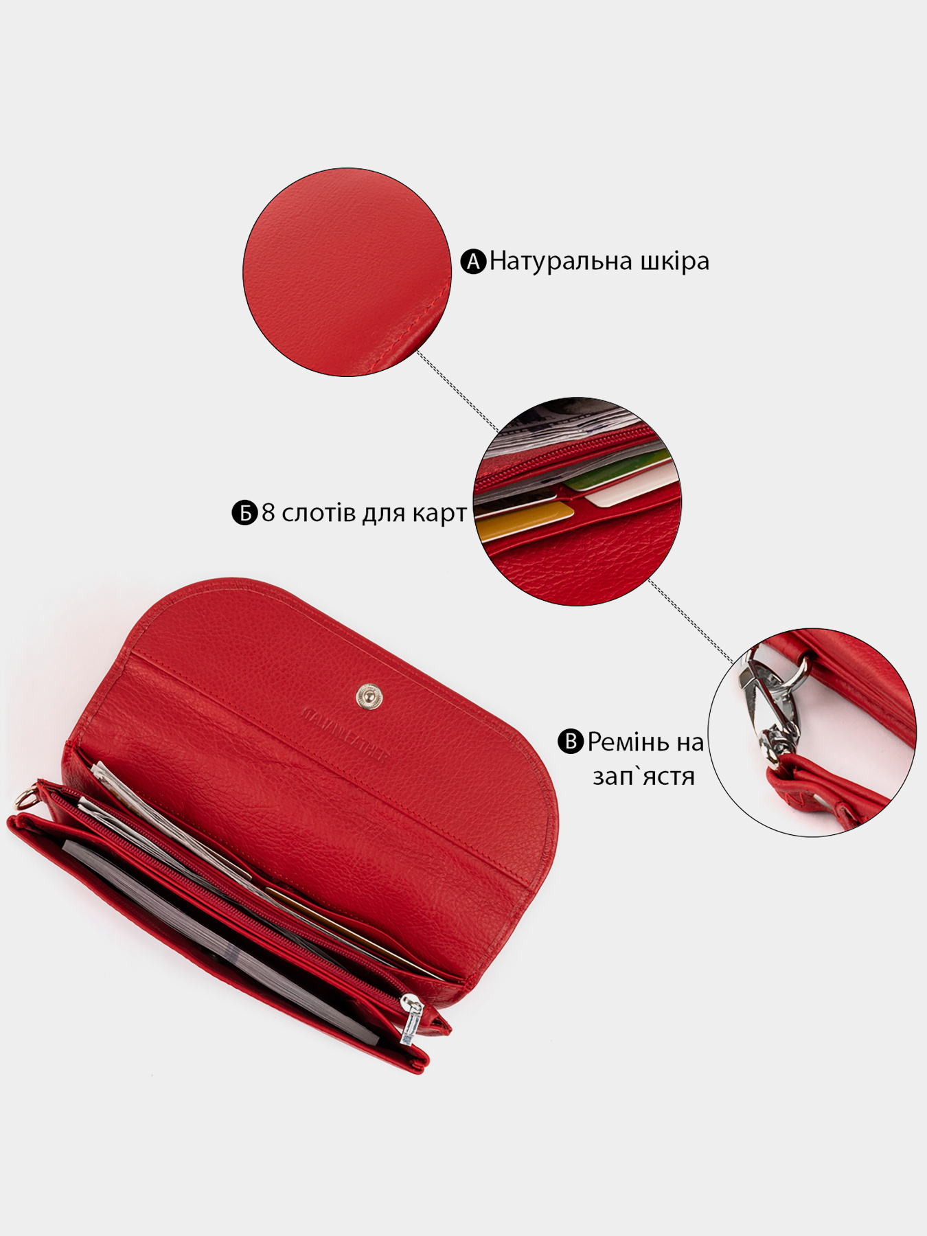 Клатч ST Leather Accessories модель bag24_19321 Фото