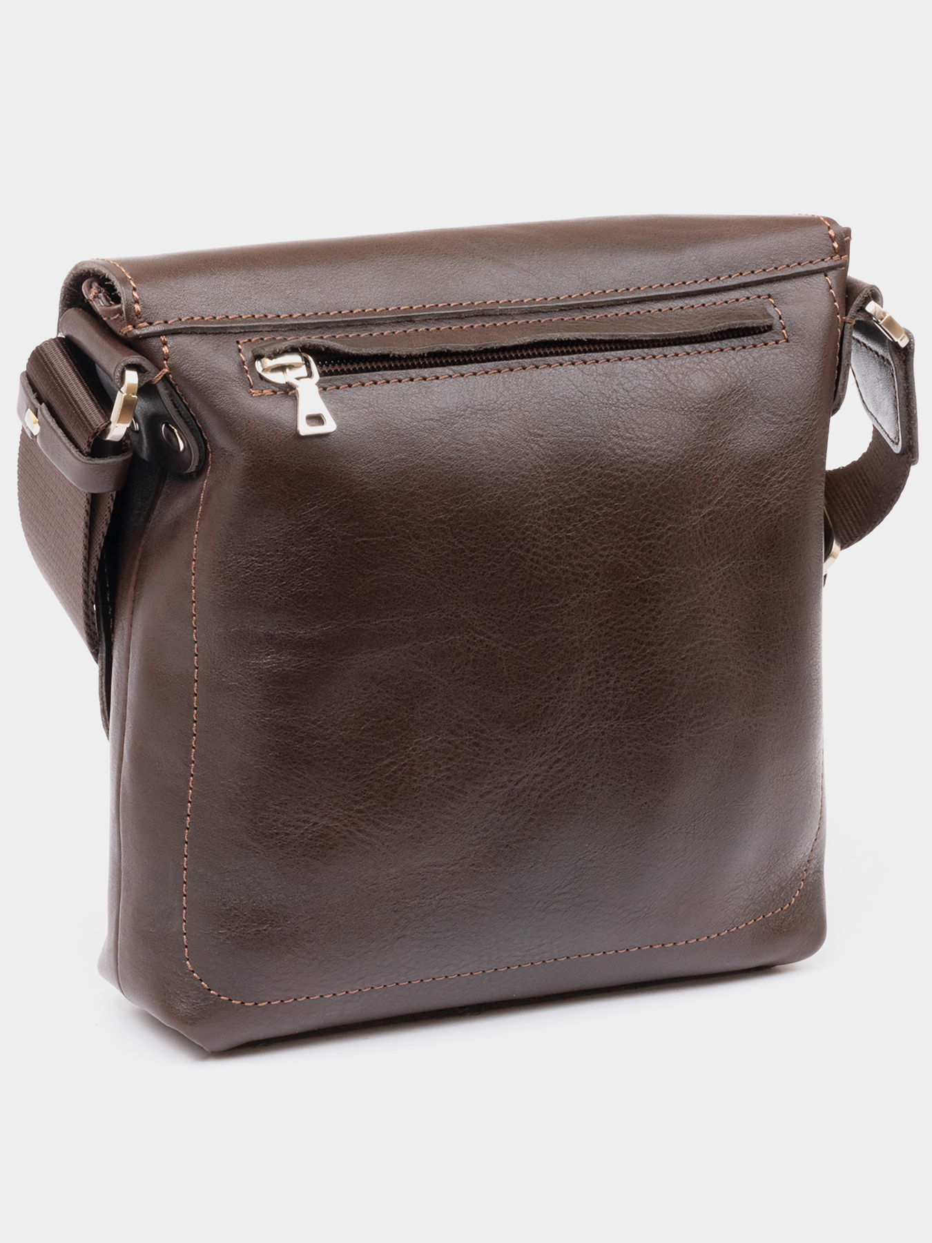 Мессенджер Grande Pelle модель bag24_11334 Фото