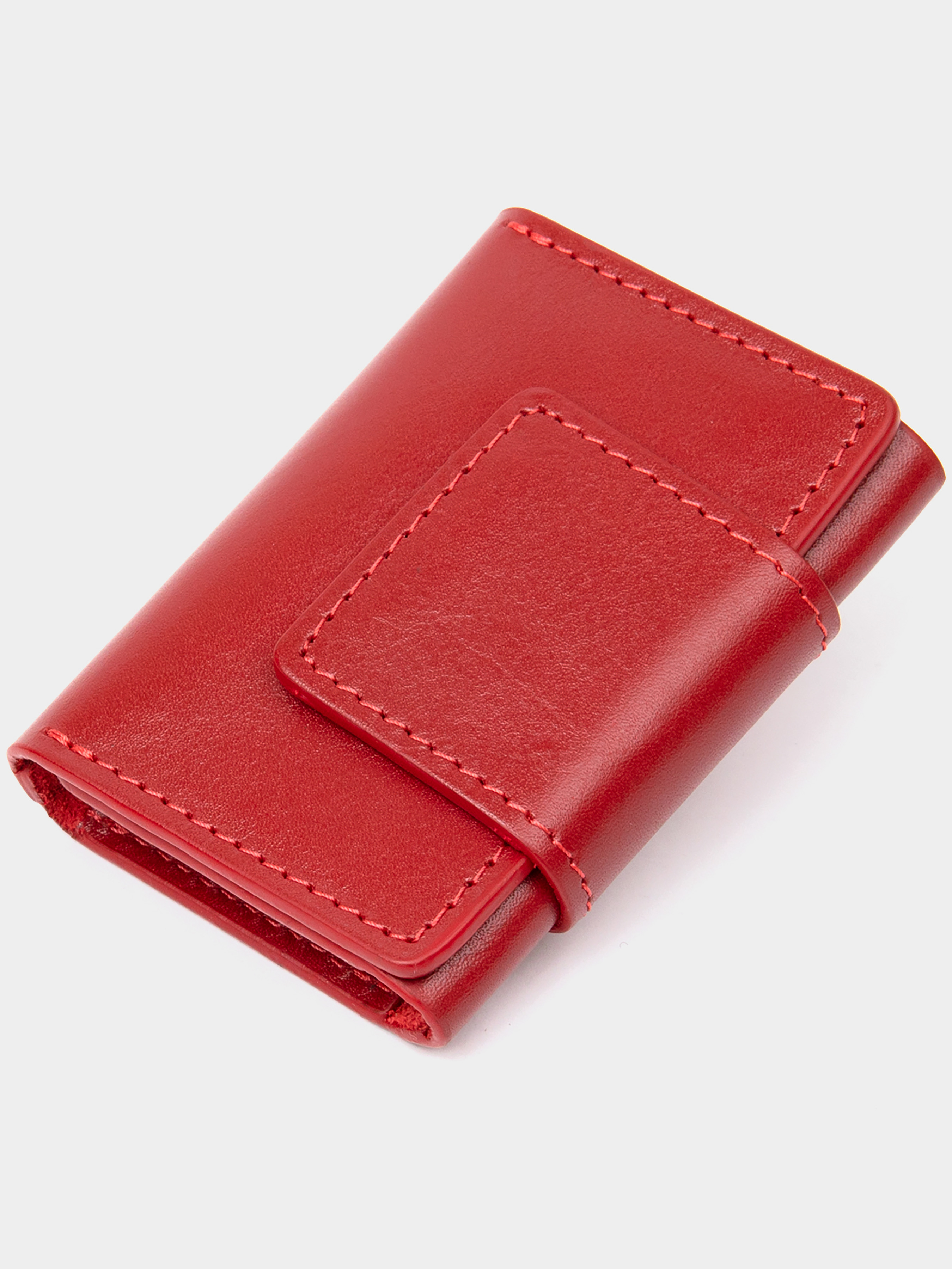 Grande Pelle Візитниця (bag24_11412) Жіноче колір - Червоний матеріал - Шкіра