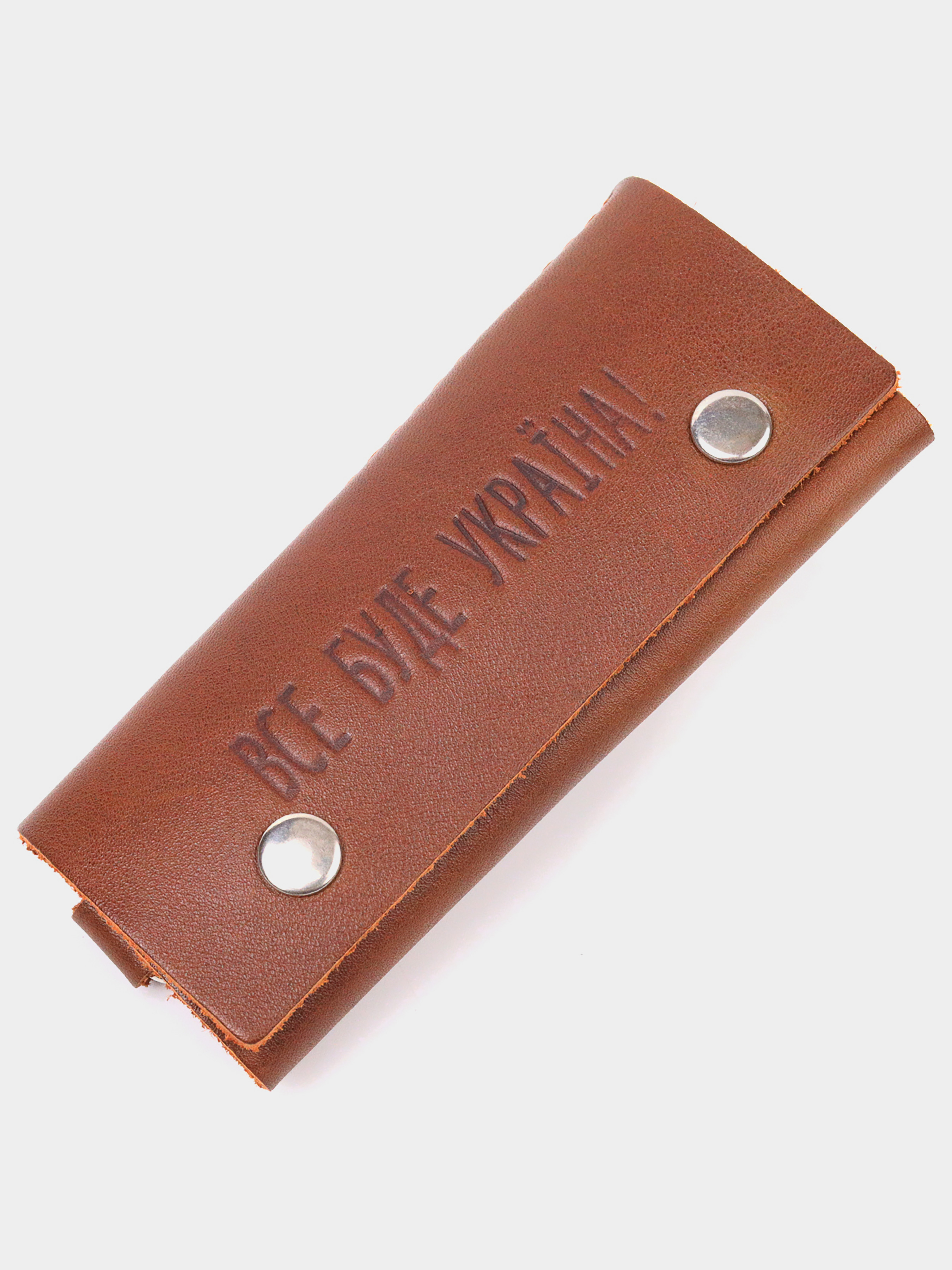 Grande Pelle Ключниця (bag24_16722) Унісекс колір - Світло-коричневий матеріал - Шкіра