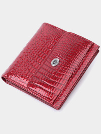 Червоний - Гаманець ST Leather Accessories